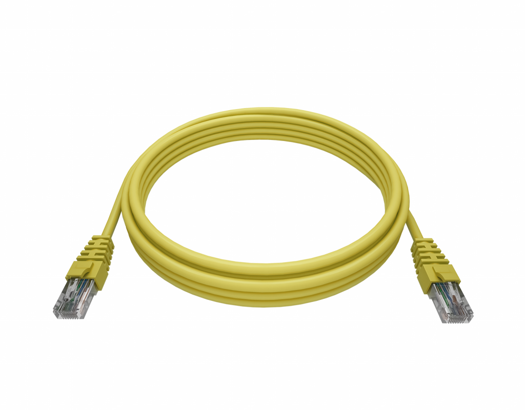 КОС-PC-UTP-RJ45-5e-3.0-LSZH-YL КОС-PC-UTP-RJ45-5e-3.0-LSZH-YL