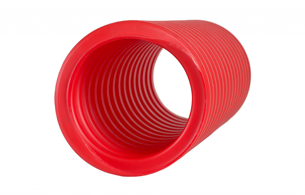 Труба ПНД гибкая для кабельной канализации д.110, 750Н, SN18, без протяжки, 50м Труба ПНД гибкая для кабельной канализации д.110, 750Н, SN18, без протяжки, 50м