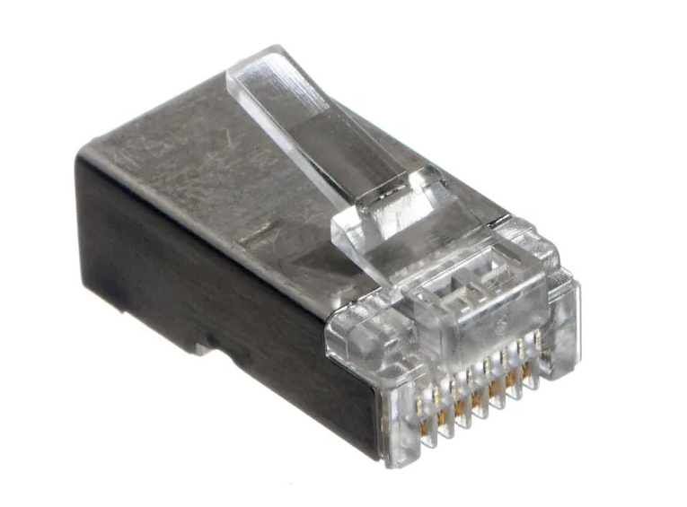 Коннектор RJ-45 (8p8c) cat.5е Netko Optima экранированный Коннектор RJ-45 (8p8c) cat.5е Netko Optima экранированный