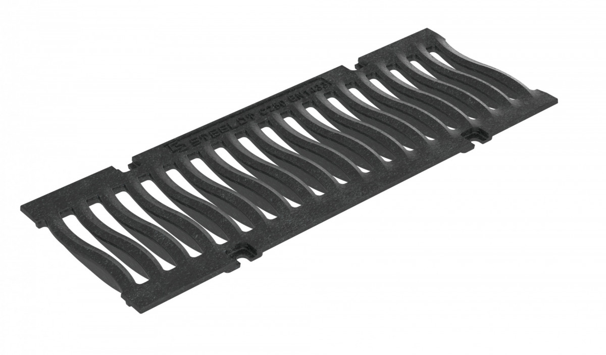 Решетка чугунная волна SteeStart DN200 C250 Steelot P2005C Решетка чугунная волна SteeStart DN200 C250 Steelot P2005C