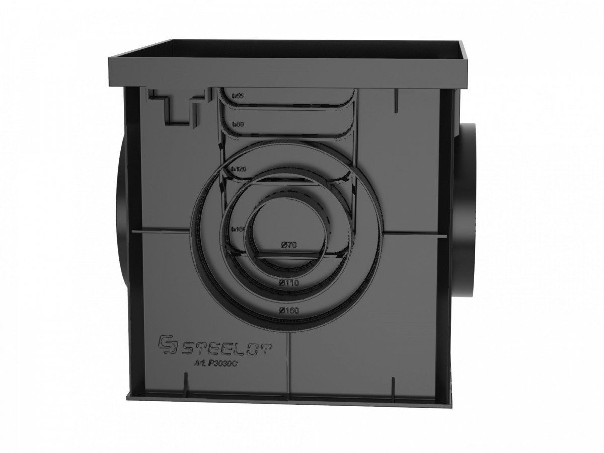 Дождеприемник пластиковый SteeStar Steelot 300х300 P3030C Дождеприемник пластиковый SteeStar Steelot 300х300 P3030C