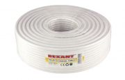 Кабель коаксиальный RG-6U+Cu, Cu/Al/Cu, 64%